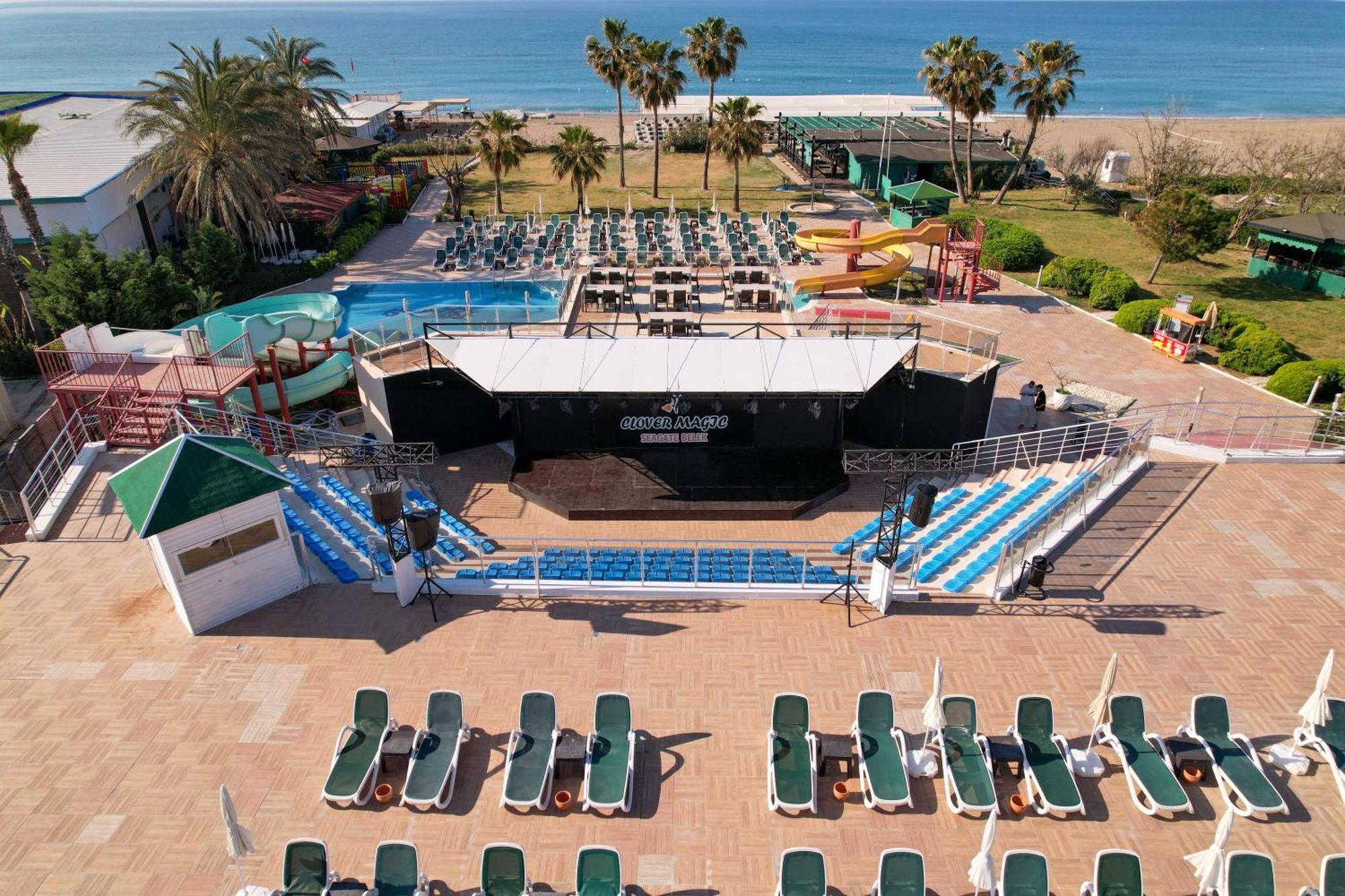 Hotel Clover Magic Seagate Belek Antalya Exterior foto